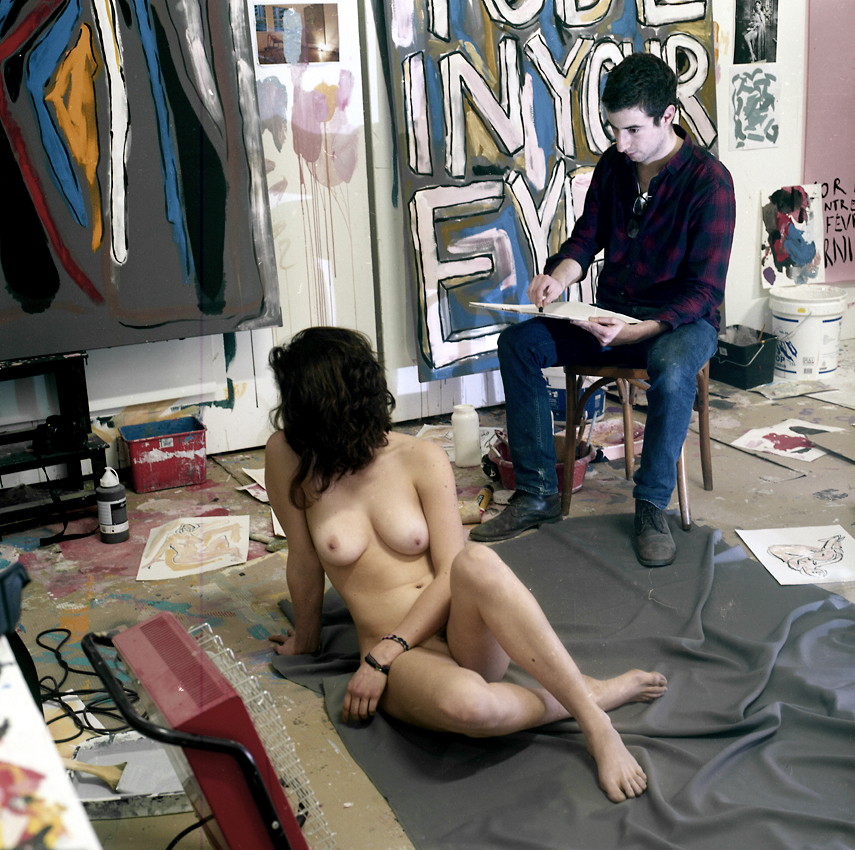 01-Le peintre&amp;son modèle