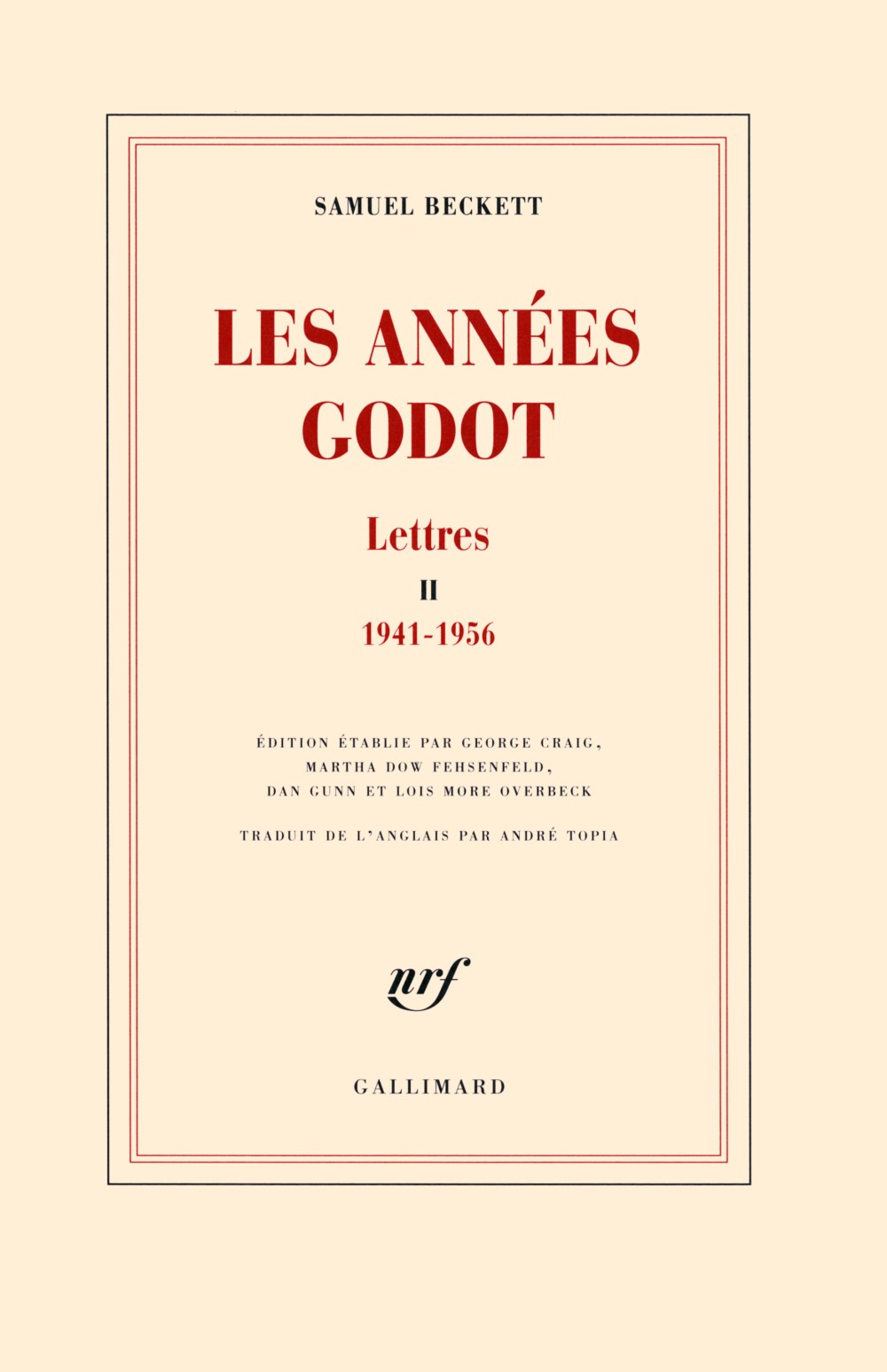 Couverture BEckett