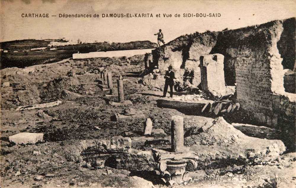 Carte_postale_Damous_el_Karita_Carthage_2