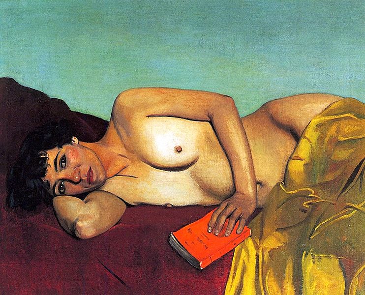 Félix_Vallotton,_1924_-_La_lecture_abandonnée