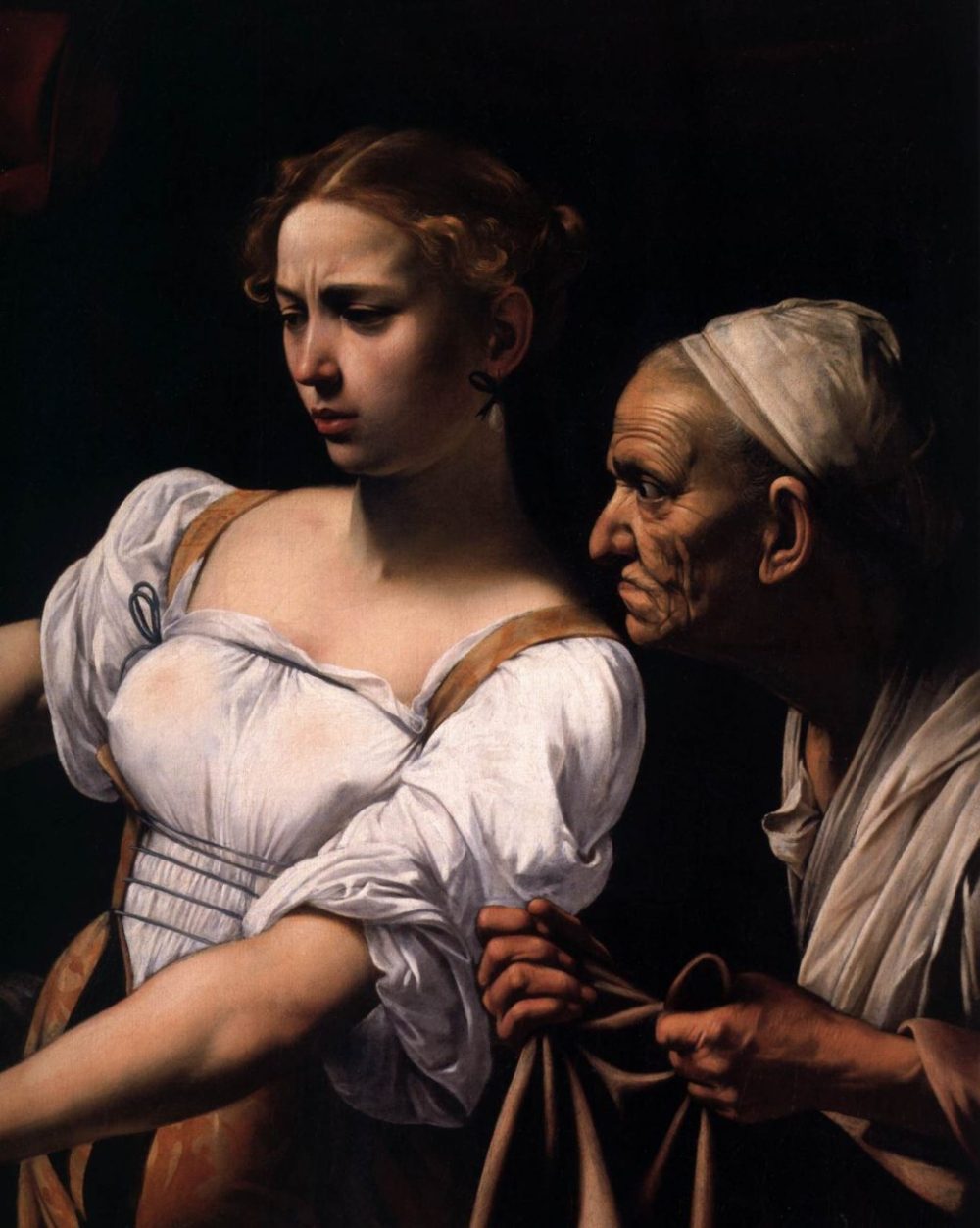 Caravage-Judith-décapitant-Holopherne-v.-1598-huile-sur-toile-145-x-195-cm-Rome-Galleria-Nazionale-dArte-ANtica.-détail2-1040x1304