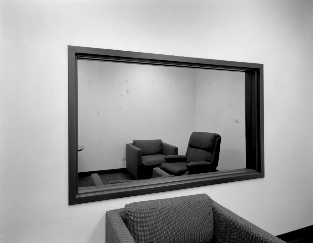 3- LC - Untitled (Observation Room with two-way mirror) 1980-1989. 21.5 x 27.5cm