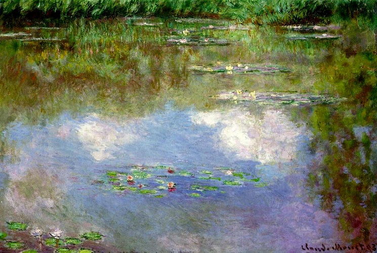 ClaudeMonet-WaterLilies(TheClouds)(1903)