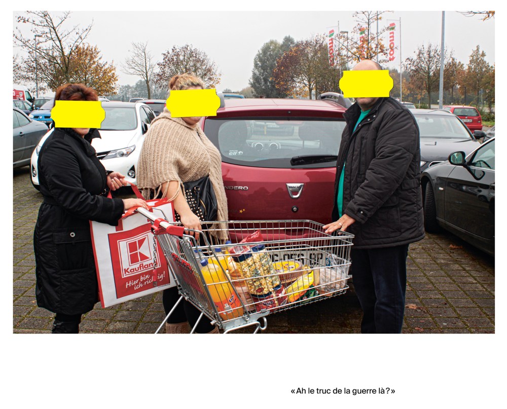 Djelissa Latini ÔÇô Mardi 11 novembre 2014, 11 h, sur le parking dÔÇÖun supermarche╠ü a╠Ç Kehl