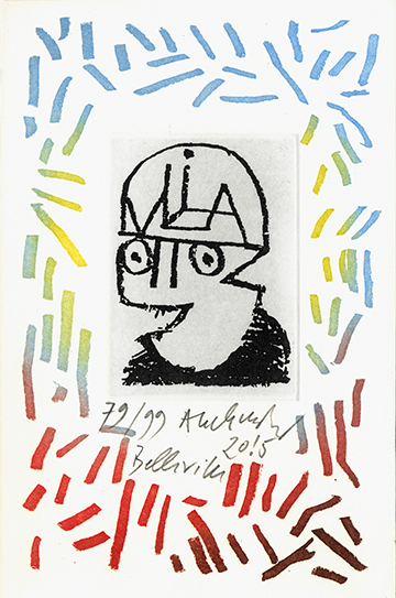 4.Alechinsky-eau-forte in _Oldies_, 2015-Galilée éditeur