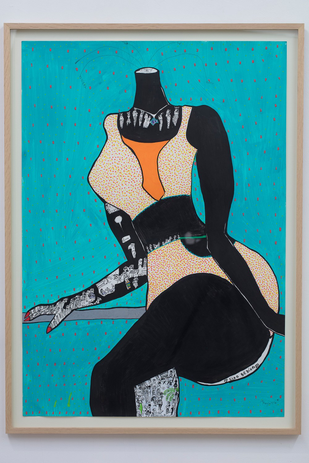 Willys Kezi, Bonzenga, © galerie Eric Dupont, Paris_58 copie