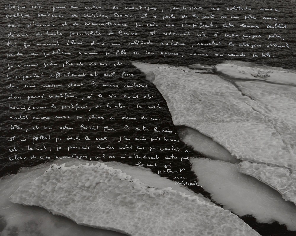 Tentation de disparition (livre paru aux éditions de juillet