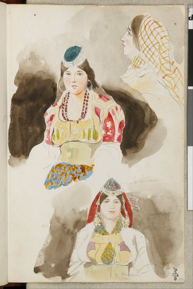 eugecc80ne_delacroix_-_album_de_voyage_au_maroc_-_google_art_project