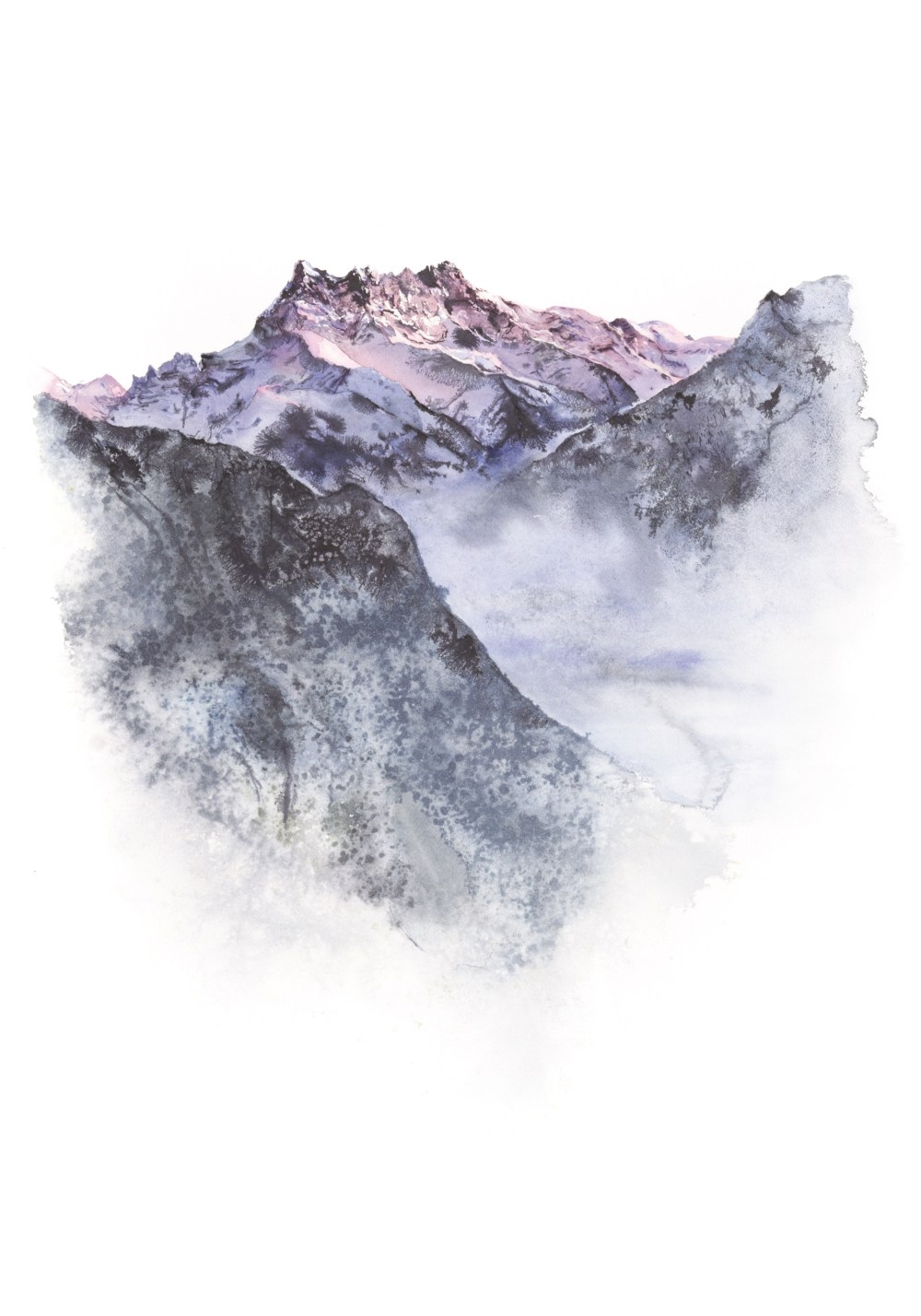 JiYoungDemolPark_Les Dents du Midi_70x100 02