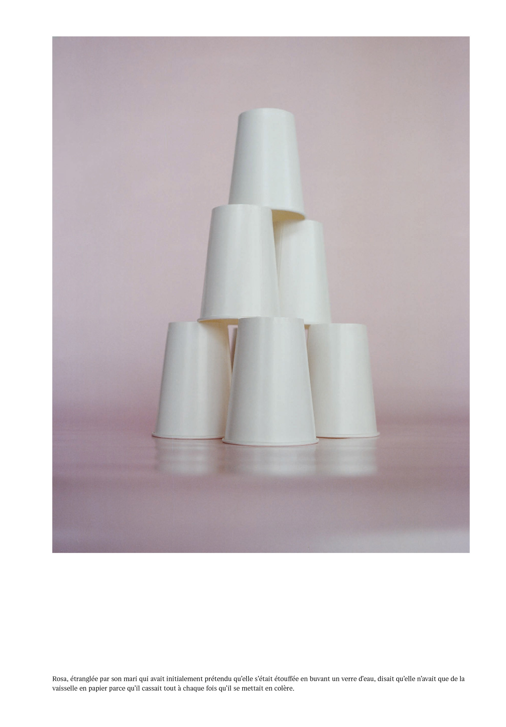 Les crimes passionnels Nature Morte vaisselle