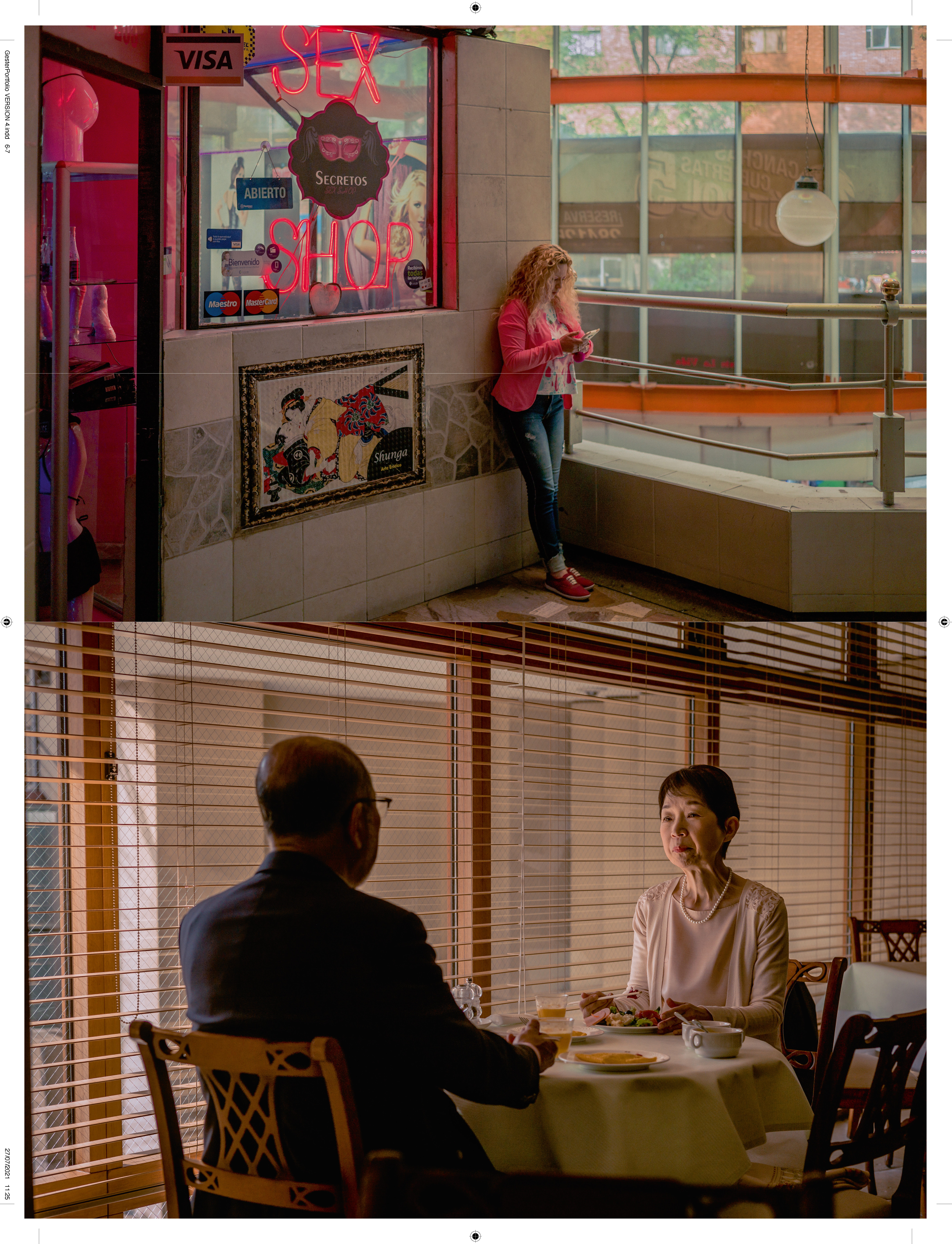 le sex shop colombien et le vieux couple japonais