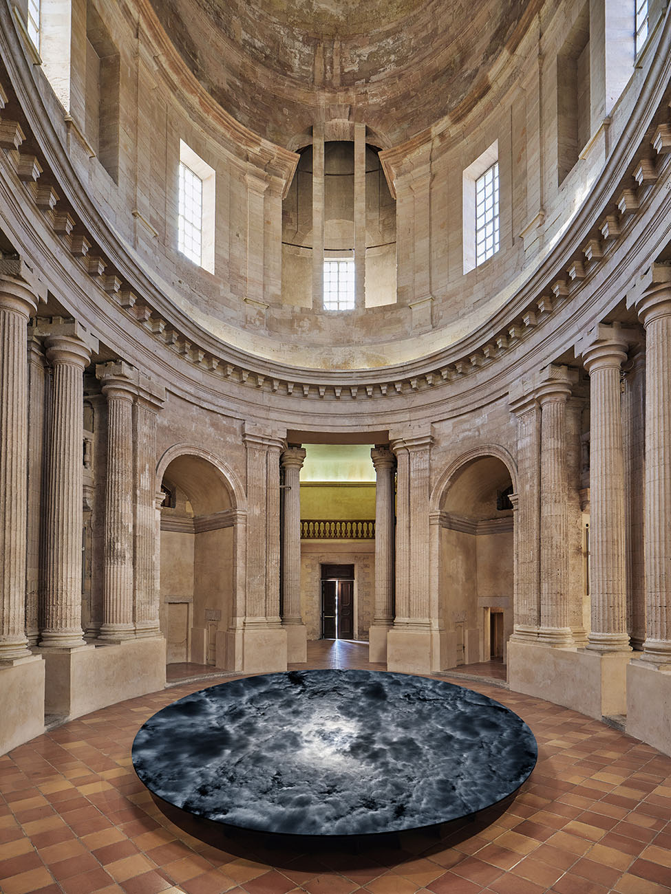 © Eric Bourret - Installation dans la chapelle de la Vieille Charité, 440x386cm - Marseille 2021