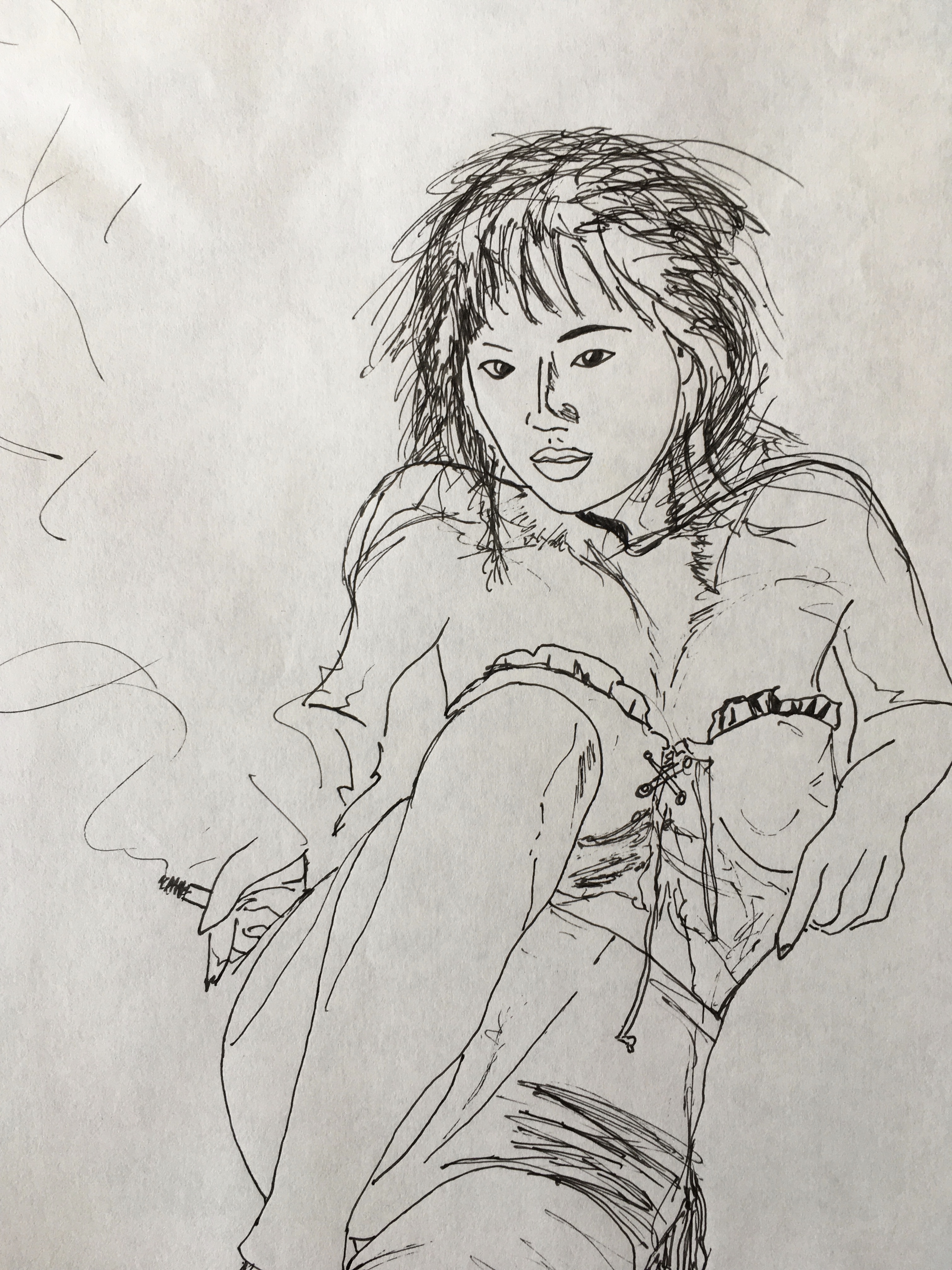 M. FERRIER, dessin 1