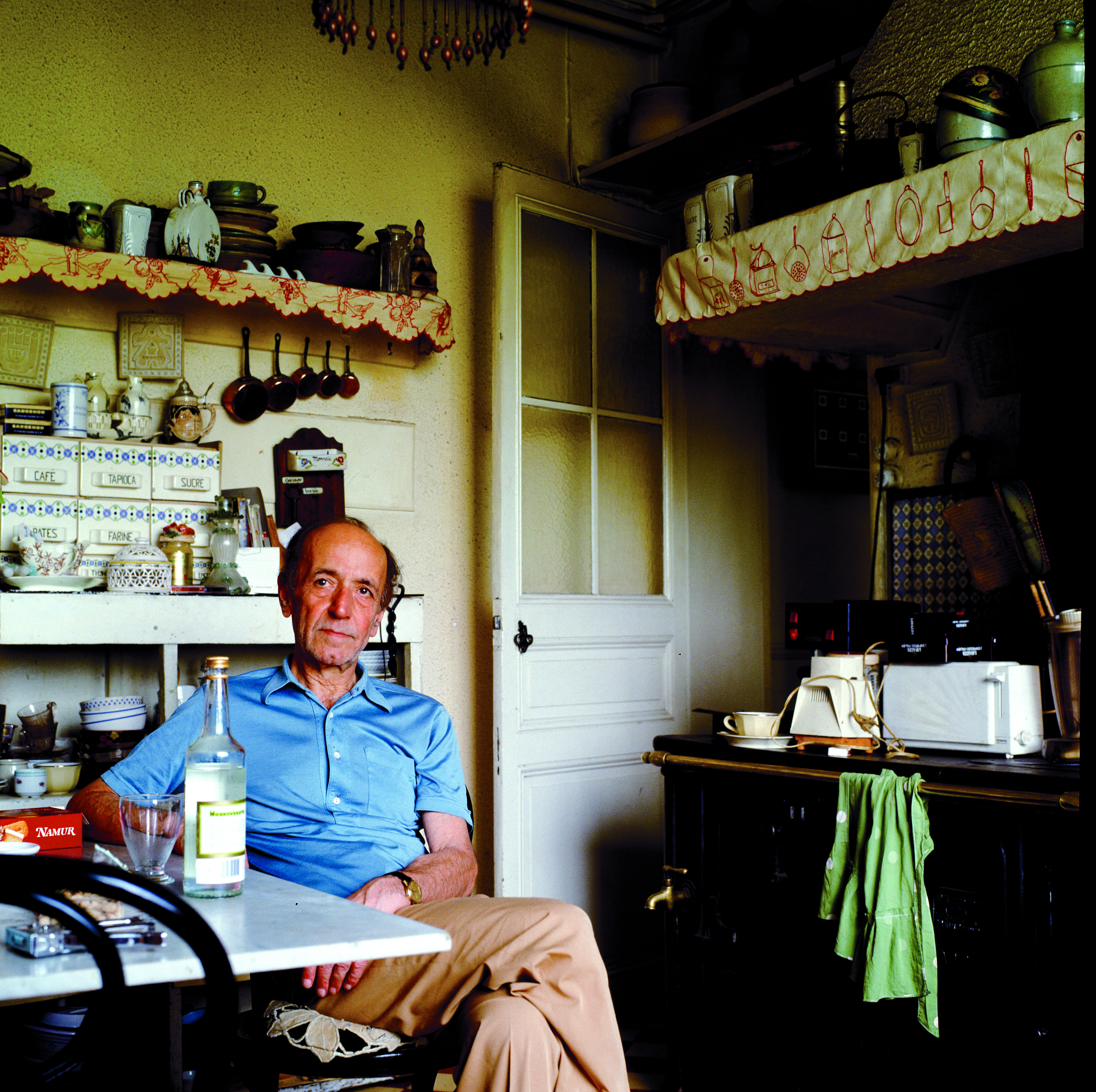 Mon père dans la cuisine