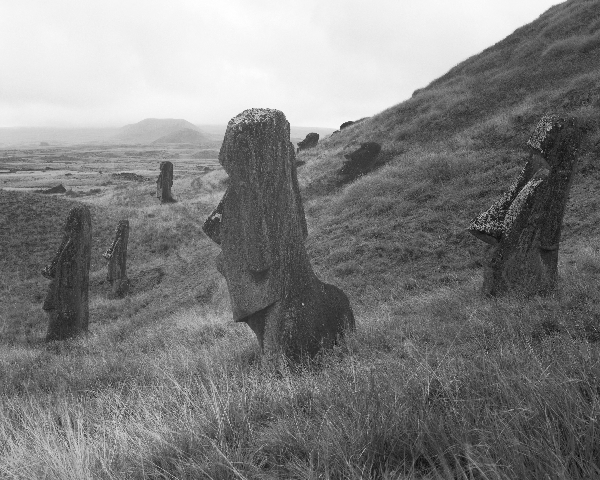 île de Pâques - Rano Raraku - 1985 - Sagnes - copie300dpi